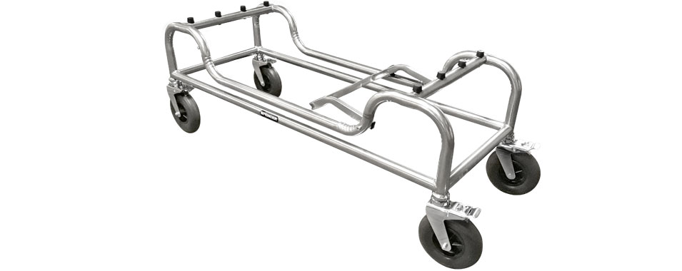 chariot funéraire spencer robuste pour transport de cercueil